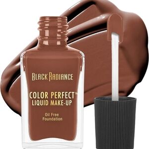*3/15 NEW Black Radiance Color Perfect Full Coverage Foundation Makeup Esspresso